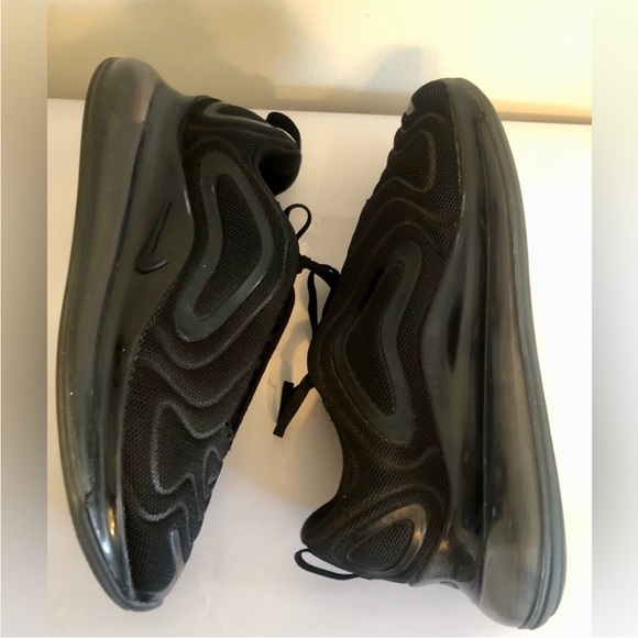 NIKE AIR MAX 270 Triple Black Anthracite Men’s Sneakers AO2924-007 - Picture 9 of 16